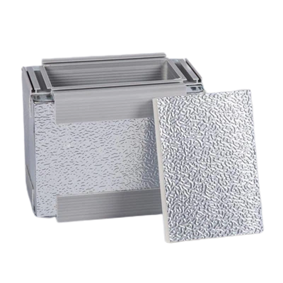 Panel dwythell ewyn polywrethan UNT (PU) Bwrdd Inswleiddio Ewyn PU Ar gyfer Panel dwythell aer brechdan Hvac