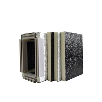 Duct Alwminiwm Du wedi'i{0} hinswleiddio ymlaen llaw